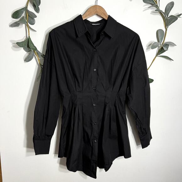 Shein Black Shirt Dress LAST CALL - Picture 1 of 5